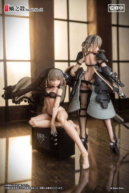 【画像】「正面装甲少女」とかいう背面がエロすぎる美少女フィギュアが発売されるのトップ画像