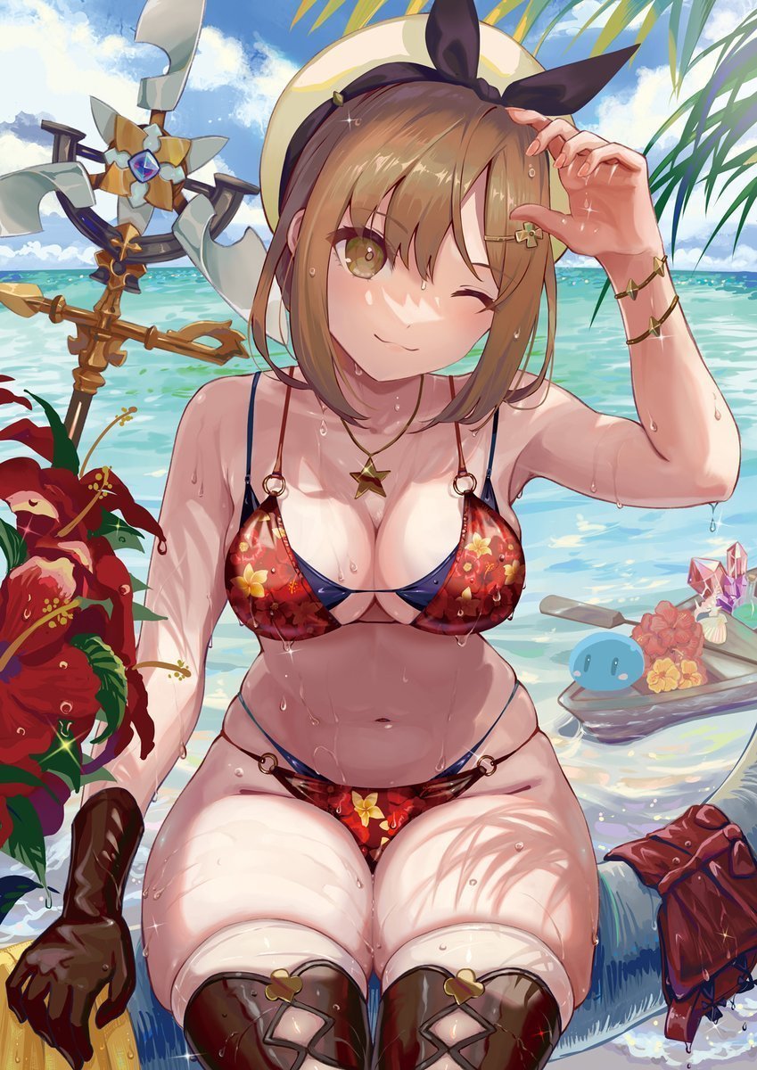 【画像】ライザさんの水着姿、もうめちゃくちゃwwwのトップ画像
