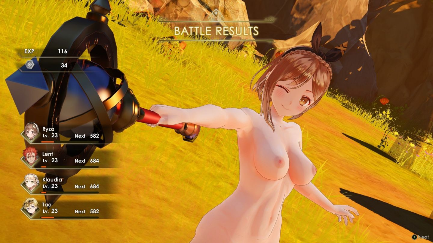 コイカツ　エロgif　 画像】ライザのアトリエでライザちゃんを全裸エロMODで脱がせて遊んでる | アニチャット